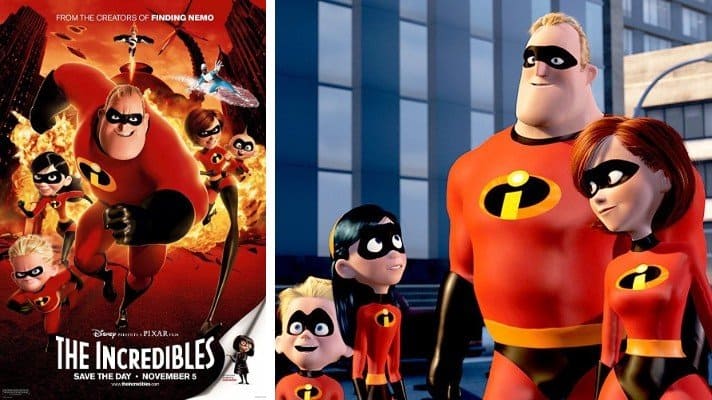 The Incredibles pixar 2004